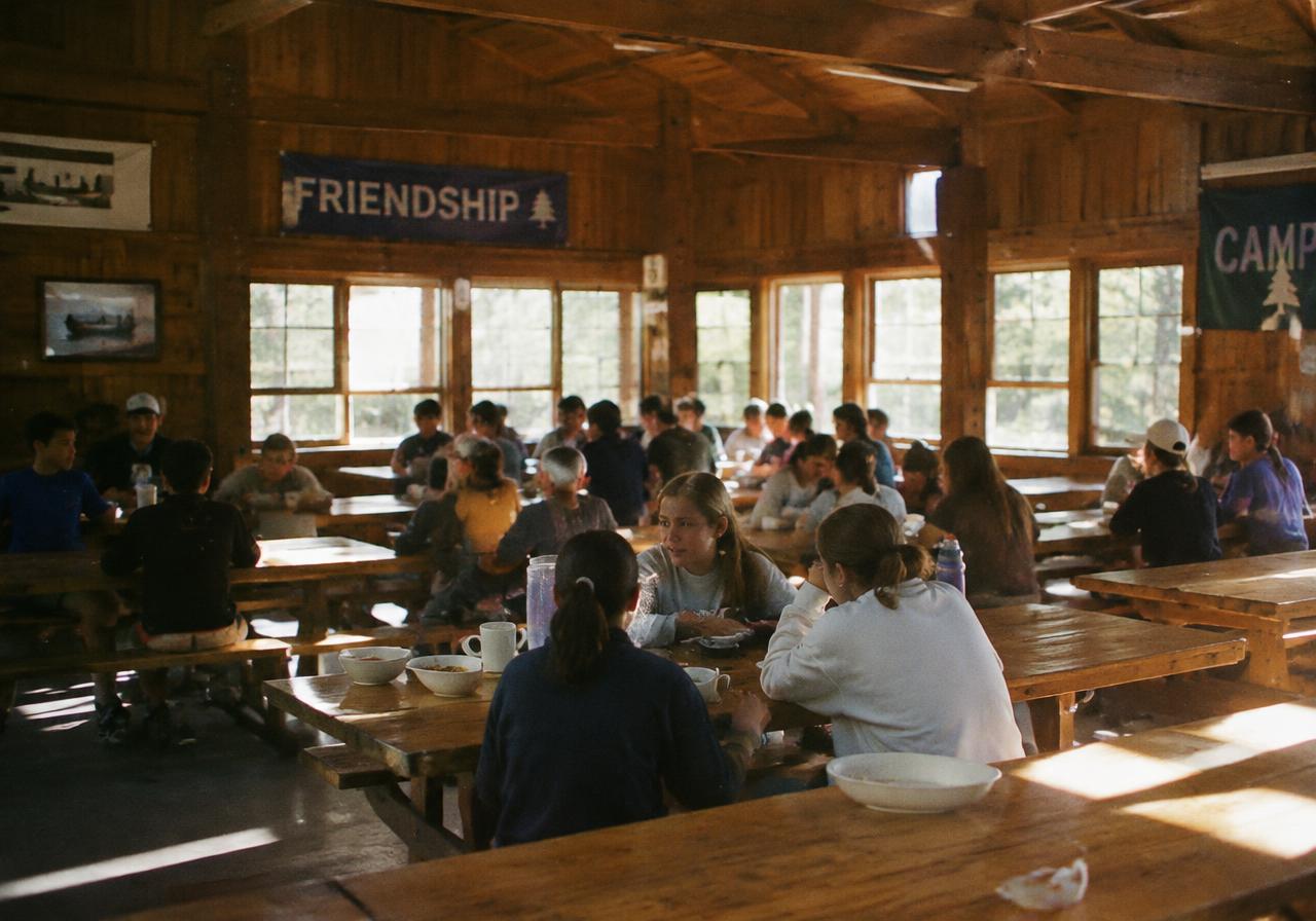 The dining hall